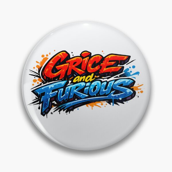 Item preview, Grice and Furious – Pragmatics Graffiti Linguistics Design designed and sold by Nerd Romance Café.