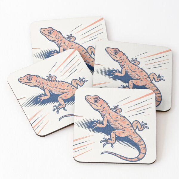 Item preview, Copy of Retro Textured Lizard – Vintage Risograph Reptile Streetwear T-Shirt designed and sold by FIREDesignsPOD.