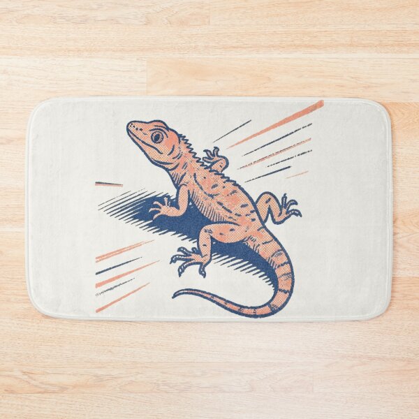 Item preview, Copy of Retro Textured Lizard – Vintage Risograph Reptile Streetwear T-Shirt designed and sold by FIREDesignsPOD.