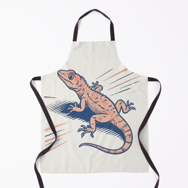 Item preview, Copy of Retro Textured Lizard – Vintage Risograph Reptile Streetwear T-Shirt designed and sold by FIREDesignsPOD.