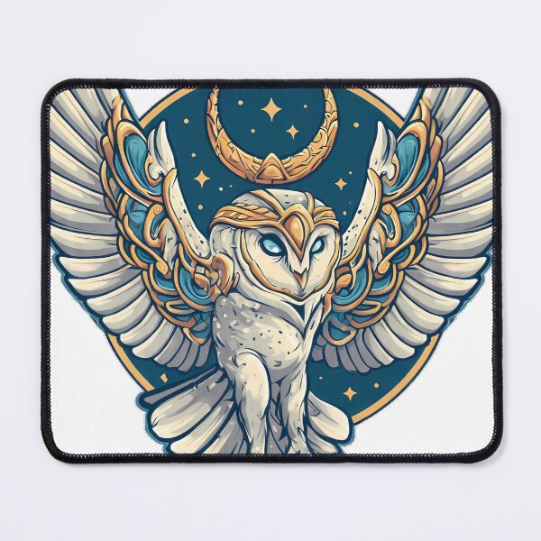 Item preview, Celestial Barn Owl designed and sold by IllumeInk.