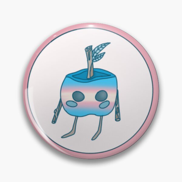 Item preview,  Pale Pink Trans Junimo designed and sold by ColdBrewStew.