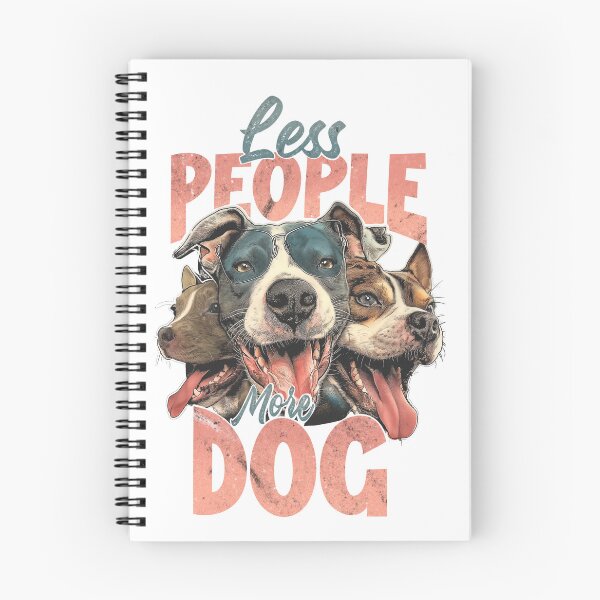 Item preview, Less people mor dog designed and sold by Tiny-Love ⭐⭐⭐⭐⭐.
