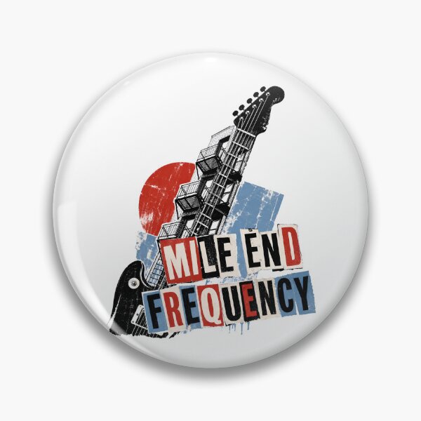Item preview, Mile End Frequency Montreal Guitar Architecture Art designed and sold by Fenay Designs.