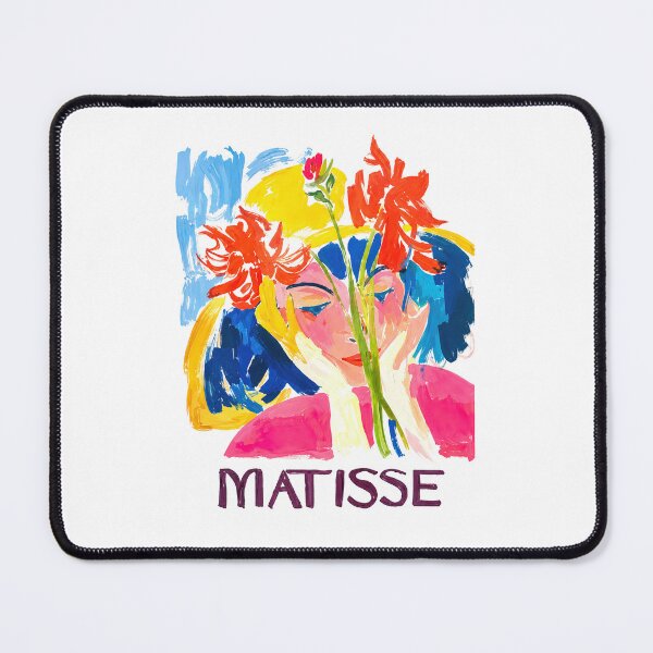 Item preview, Serene portrait with bold brushstrokes designed and sold by annejunker99.