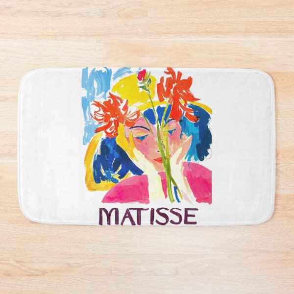 Item preview, Serene portrait with bold brushstrokes designed and sold by annejunker99.