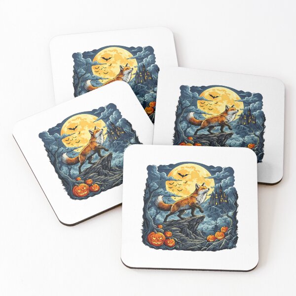 Item preview, bear humor halloween West Highland White Terrier Moon designed and sold by ArtDesignTp.