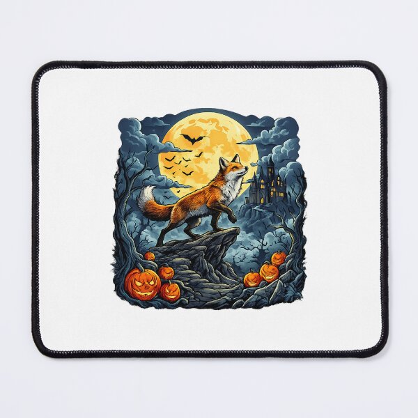 Item preview, bear humor halloween West Highland White Terrier Moon designed and sold by ArtDesignTp.