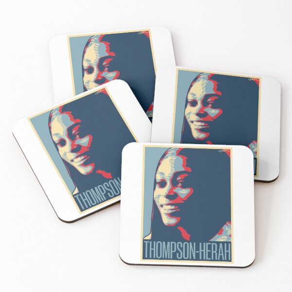Item preview, Thompson‑Herah designed and sold by DFA.