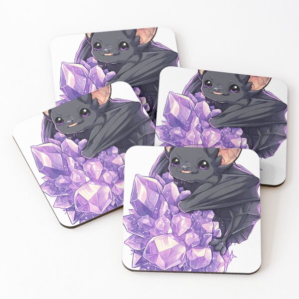 Item preview, Crystal Cluster Bat designed and sold by IllumeInk.