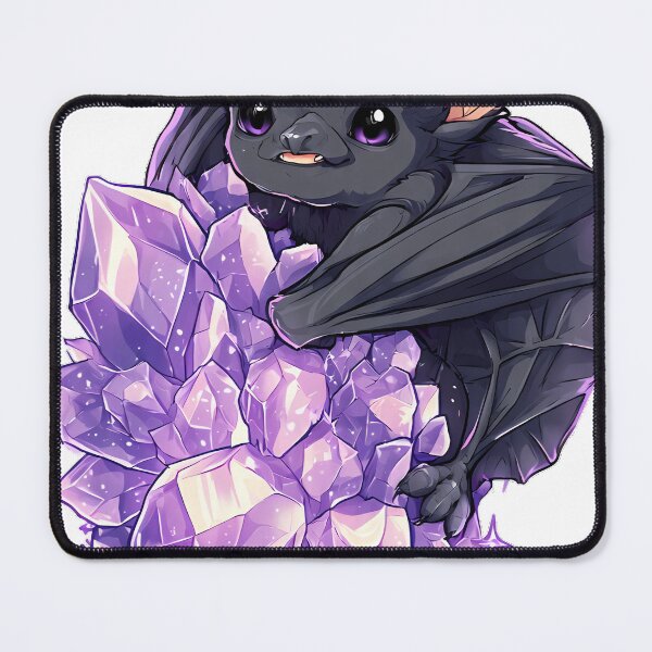 Item preview, Crystal Cluster Bat designed and sold by IllumeInk.