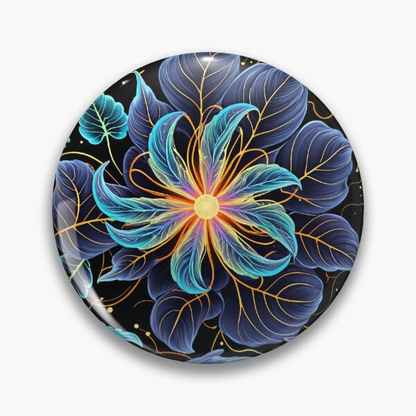 Item preview, Coral Neon Flower art designed and sold by krazzyremo.