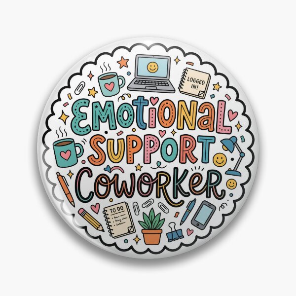 Item preview, Emotional Support Coworker designed and sold by zimery.