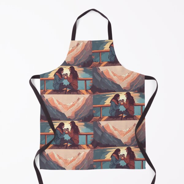 Item preview, Cozy Couple Love Illustration Design designed and sold by MMV2612.