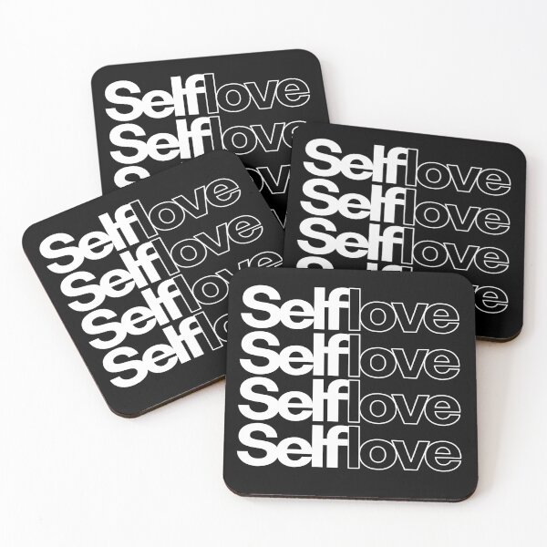 Item preview, Self Love Typography Quote designed and sold by teeperfect.