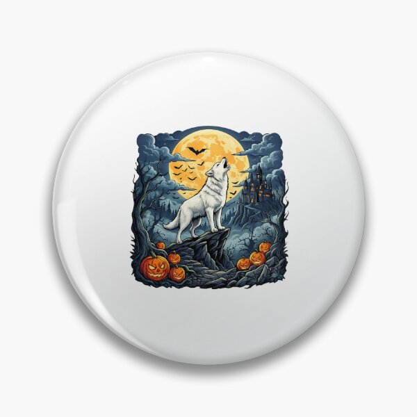 Item preview, panda humor halloween  West Highland White Terrier Moon designed and sold by ArtDesignTp.