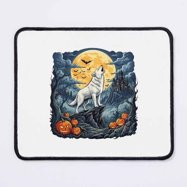 Item preview, panda humor halloween West Highland White Terrier Moon designed and sold by ArtDesignTp.