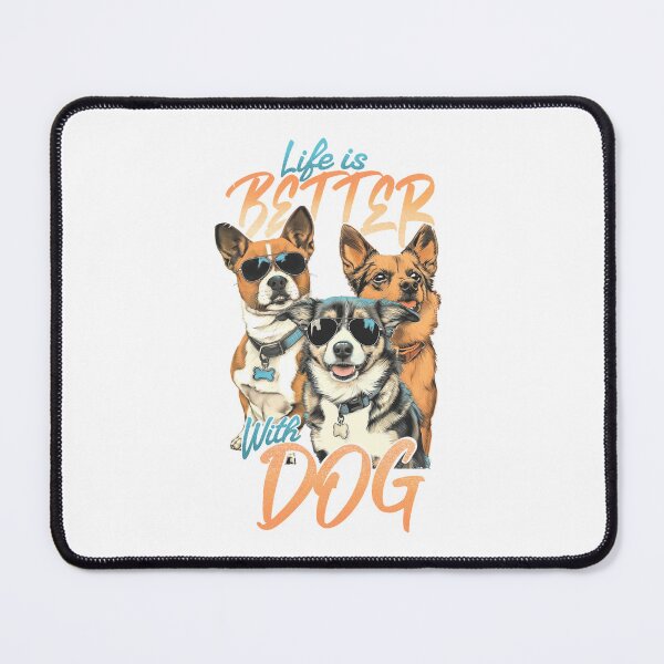 Item preview, Life is better with dog designed and sold by Tiny-Love ⭐⭐⭐⭐⭐.