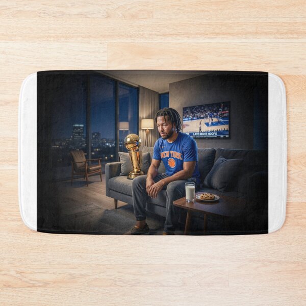 Item preview, Jalen Brunson NBA Finals MVP Portrait designed and sold by Home Decor Art.