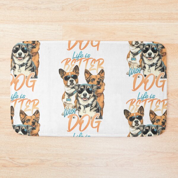 Item preview, Life is better with dog designed and sold by Tiny-Love ⭐⭐⭐⭐⭐.