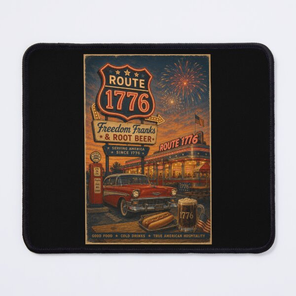 Item preview, Vintage Americana Roadside Diner designed and sold by TheTrendsDesk.