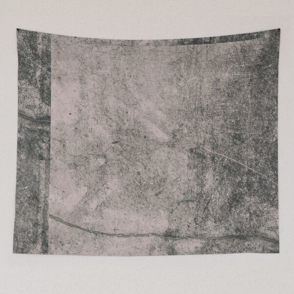 Item preview, Rustic Distressed Mineral Texture - Organic Grey Sand Stone Design designed and sold by L&L.