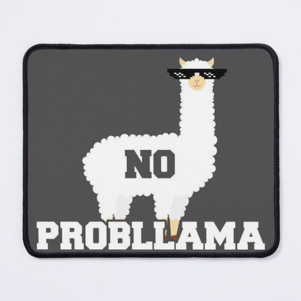Item preview, No problem – Cool llama with sunglasses | Funny meme design designed and sold by Mavriboy.
