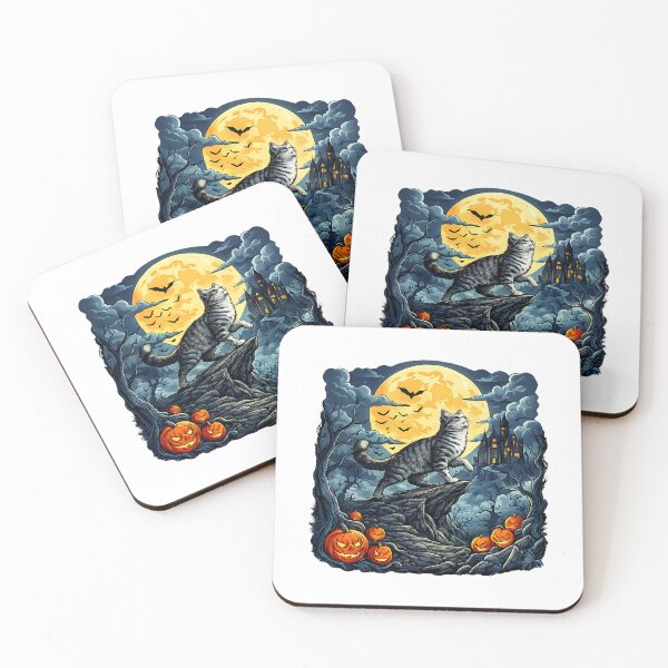 Item preview, West Highland White Terrier Moon  fox humor funny halloween designed and sold by ArtDesignTp.