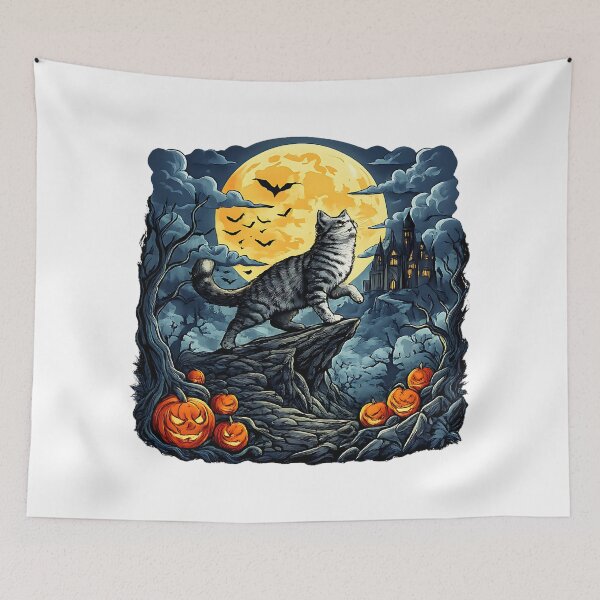 Item preview, West Highland White Terrier Moon  fox humor funny halloween designed and sold by ArtDesignTp.