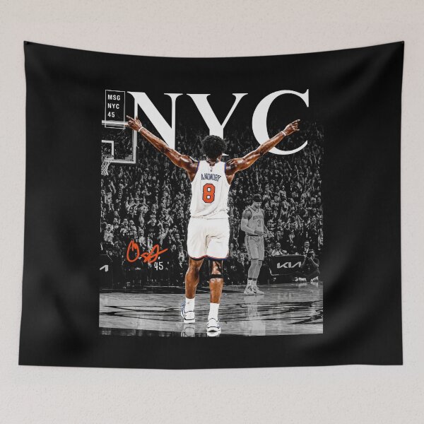 Item preview, OG Anunoby, Jalen Brunson, New York Knicks 2026 World Champions, Jalen Brunson Josh Hart OG Anunoby KAT Karl-Anthony Towns Orange - New York Knicks designed and sold by MoodPuppyLab.