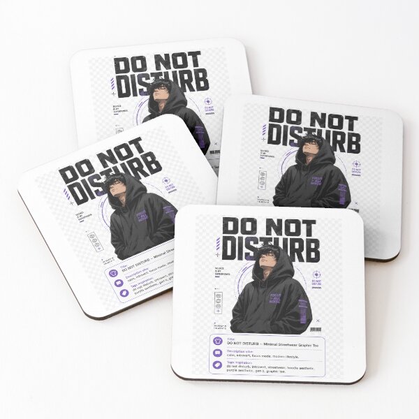 Item preview, Do Not Disturb-Streetwear Attitude Graphic Tee designed and sold by designsvetlana1.