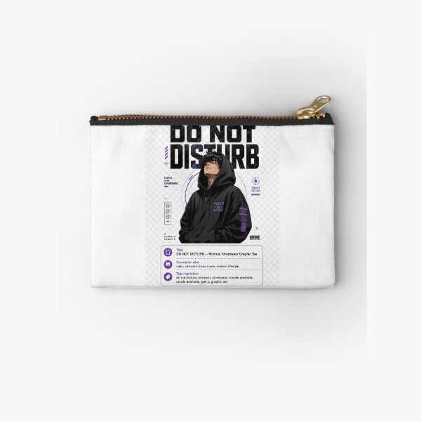 Item preview, Do Not Disturb-Streetwear Attitude Graphic Tee designed and sold by designsvetlana1.
