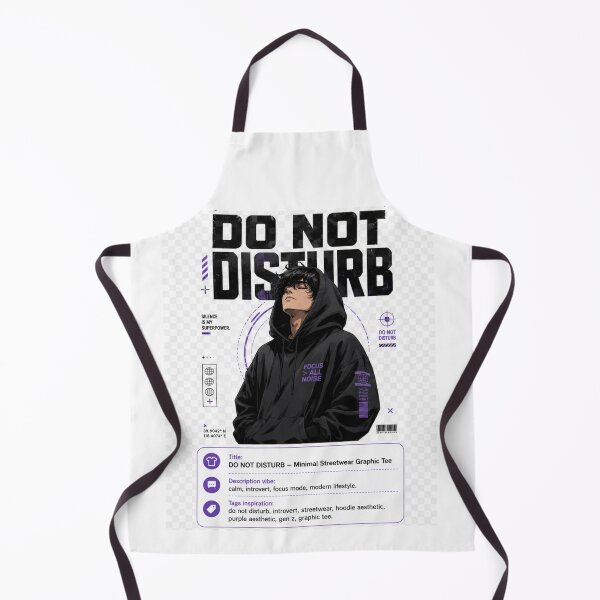 Item preview, Do Not Disturb-Streetwear Attitude Graphic Tee designed and sold by designsvetlana1.