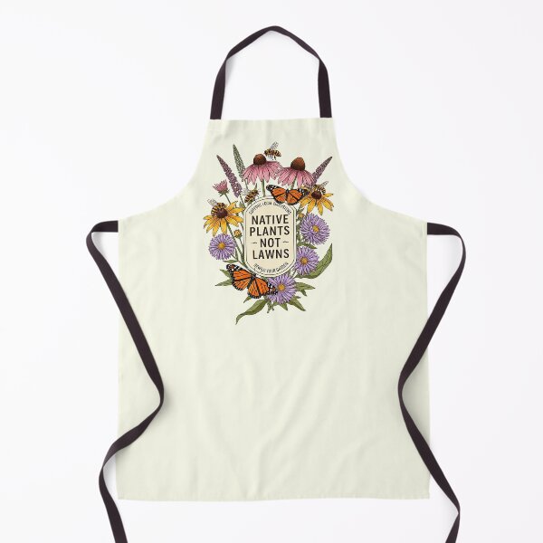 Item preview, Vintage Native Plants Not Lawns Pollinator Garden Art designed and sold by SholoStudio.