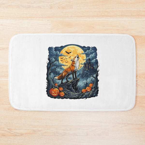 Item preview, funny West Highland White Terrier Moon  cat humor halloween designed and sold by ArtDesignTp.