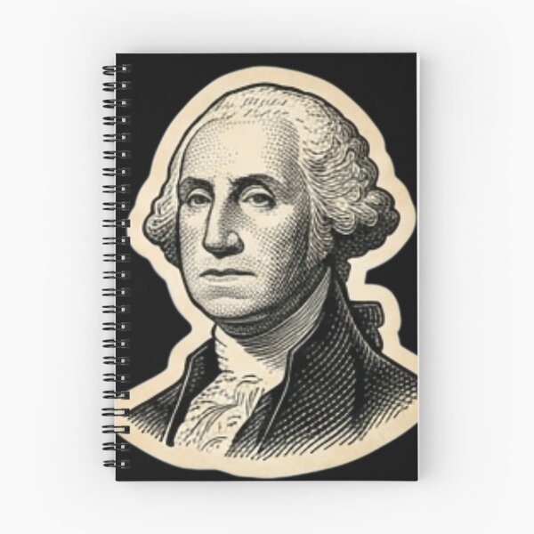 Item preview, Vintage George Washington Portrait 1776 Revolutionary War Engraving designed and sold by DarkOriginArts.