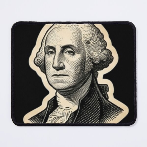 Item preview, Vintage George Washington Portrait 1776 Revolutionary War Engraving designed and sold by DarkOriginArts.
