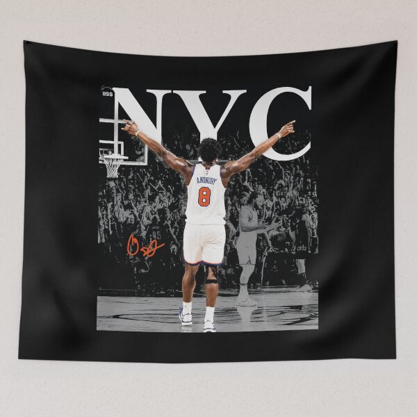 Item preview, OG Anunoby, Jalen Brunson, New York Knicks 2026 World Champions, Jalen Brunson Josh Hart OG Anunoby KAT Karl-Anthony Towns Orange - New York Knicks designed and sold by MoodPuppyLab.