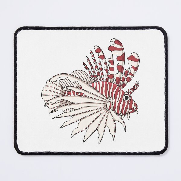 Item preview, Illustration with lionfish designed and sold by RizikCat.