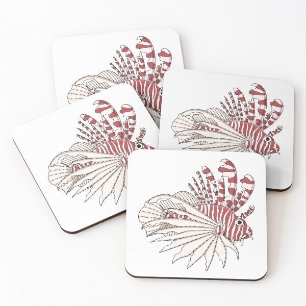 Item preview, Illustration with lionfish designed and sold by RizikCat.