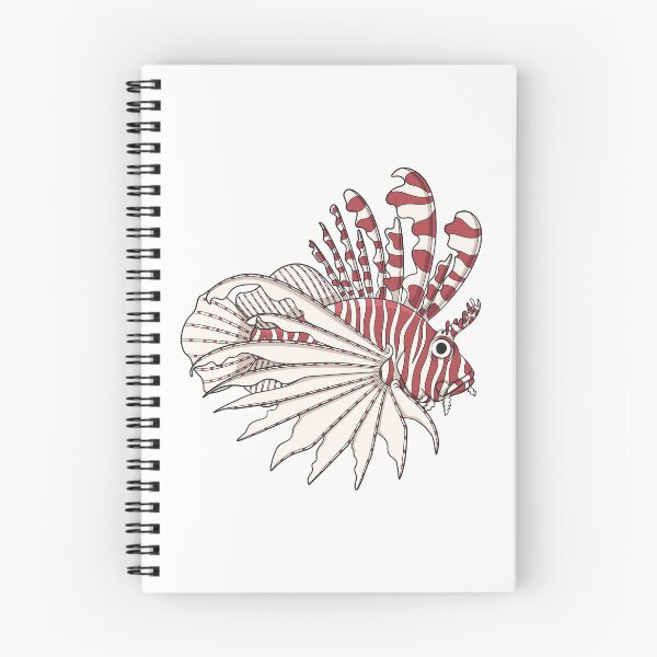 Item preview, Illustration with lionfish designed and sold by RizikCat.