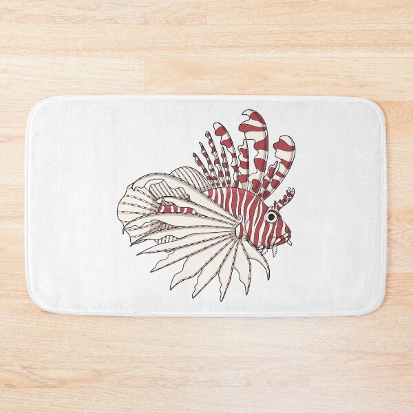Item preview, Illustration with lionfish designed and sold by RizikCat.