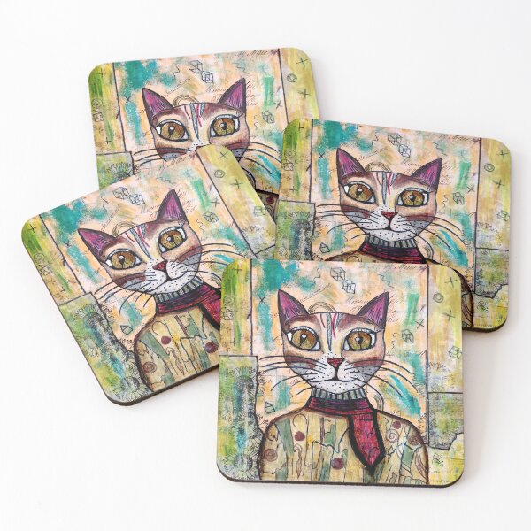 Item preview, Graphic Cat designed and sold by Robinsartworld.