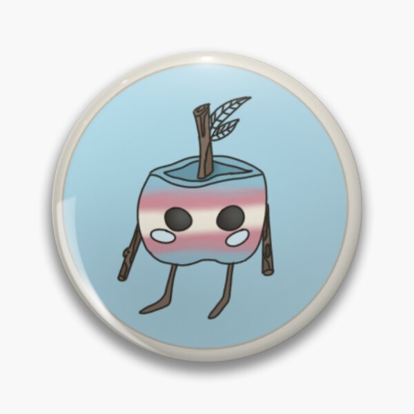 Item preview, Blue and Ivory Trans Junimo designed and sold by ColdBrewStew.