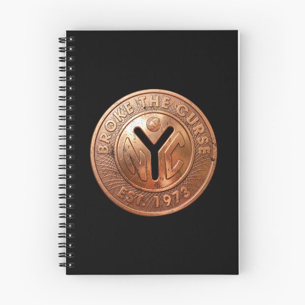 Item preview, Broke The Curse NYC Basketball Bronze Token Design designed and sold by EthosWear.