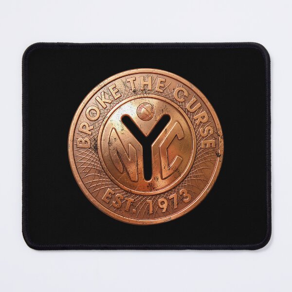 Item preview, Broke The Curse NYC Basketball Bronze Token Design designed and sold by EthosWear.