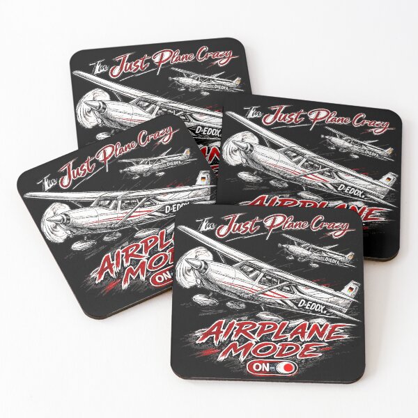 Item preview, I'm Just Plane Crazy – Airplane Mode ON | Cessna Aircraft Aviation Pilot Design designed and sold by Aerolovers.