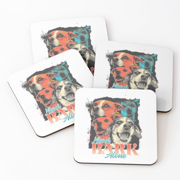Item preview, Never bark alone designed and sold by Tiny-Love ⭐⭐⭐⭐⭐.
