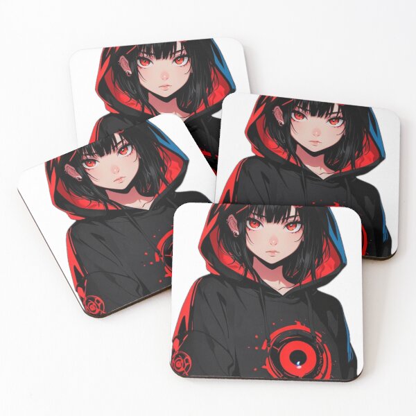 Item preview, Red Eye Waifu Streetwear Anime Graphic designed and sold by AnimDream .