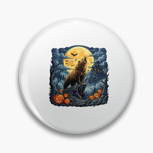 Item preview, spooky fox West Highland White Terrier Moon halloween designed and sold by ArtDesignTp.
